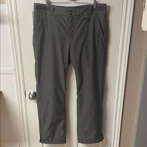 RVG Revenge clothing grey lined outdoor winter ski snow pants men’s size XL
